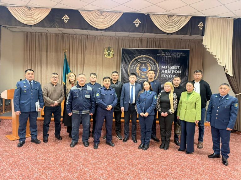 №20 мекемеде сотталғандарды жұмыспен қамту және өндірістік әлеуетті дамыту мәселелері талқыланды