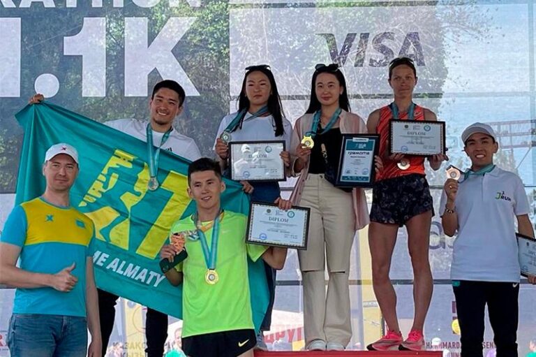 Алматыда жартылай марафон чемпиондары белгілі болды
