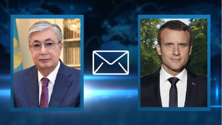 Қасым-Жомарт Тоқаев Франция Президентін лауазымына қайта сайлануымен құттықтады