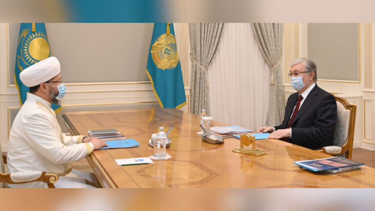 Қасым-Жомарт Тоқаев Бас мүфтиді Рамазан айының басталуымен құттықтады