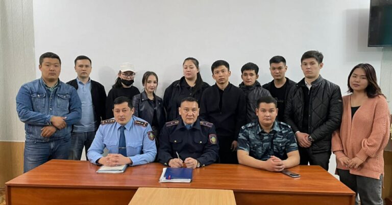 Студенты посетили следственного изолятор г. Уральска