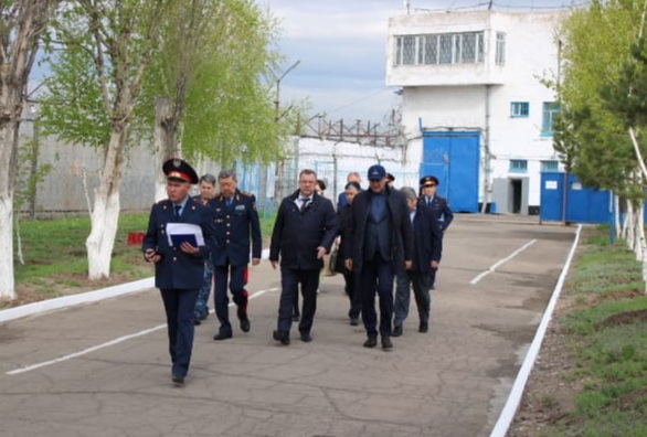 Подразделения ДУИС Нур-Султана посетил вице-министр здравоохранения РК