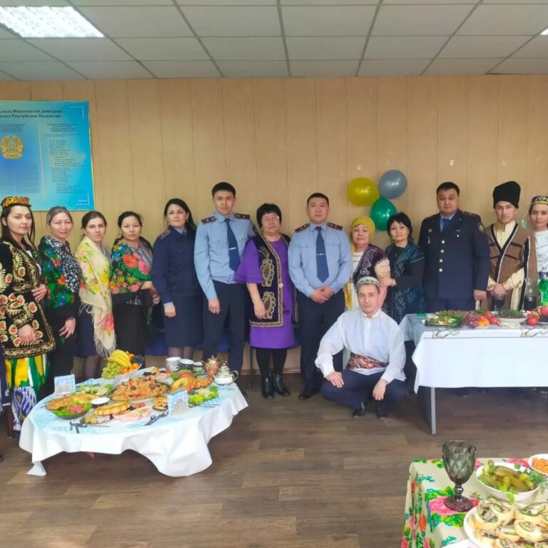 День единства народа Казахстана провели в учреждении ЕЦ-166/23 акмолинского ДУИС