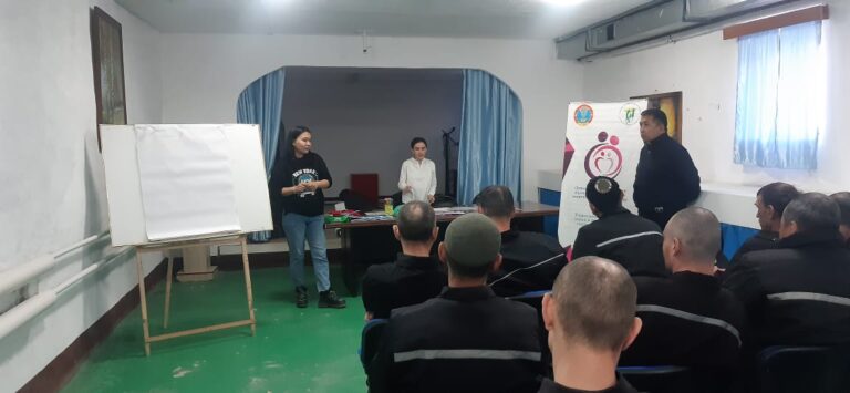Тренинг Арт-терапия проведен с осужденными в колонии Нур-Султана