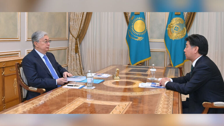Президент Қасым-Жомарт Тоқаев Әлихан Байменовті қабылдады