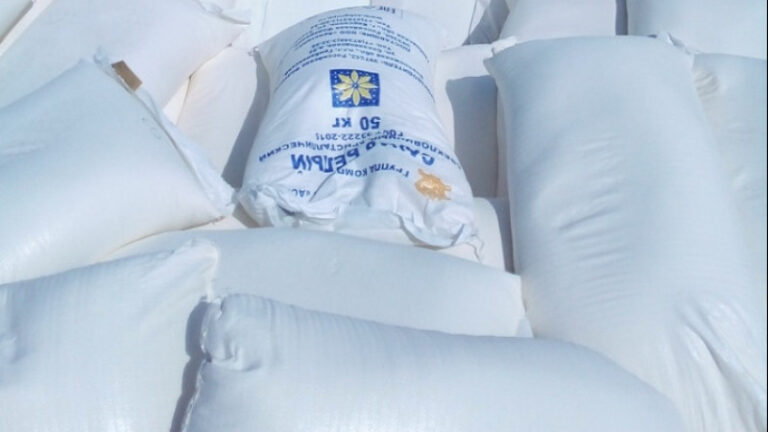 40 тонна қант тиелген жүк көлігі Ресейден Қазақстанға өткізілмеді
