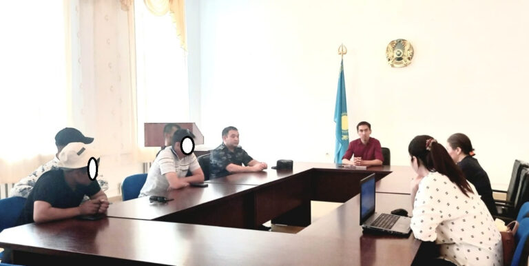 Қазалыда пробация бақылауындағы азаматтармен кездесу өтті