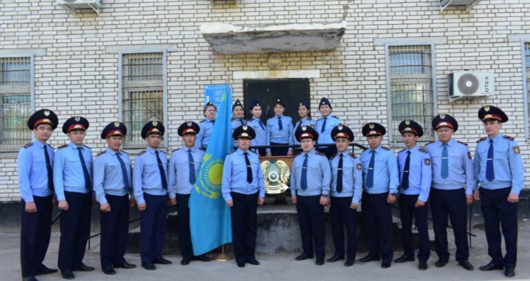 В колонии Уральска отметили День государственных символов РК