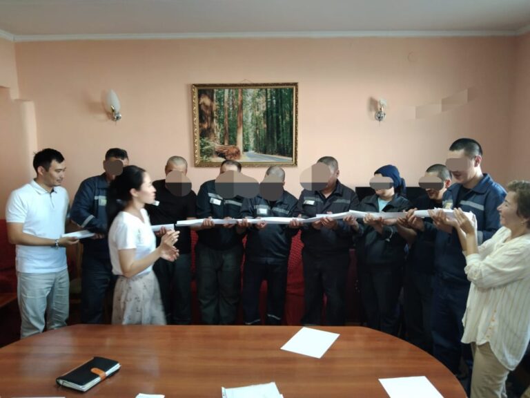 Сотталғандардың санасына серпін берген тренингтер