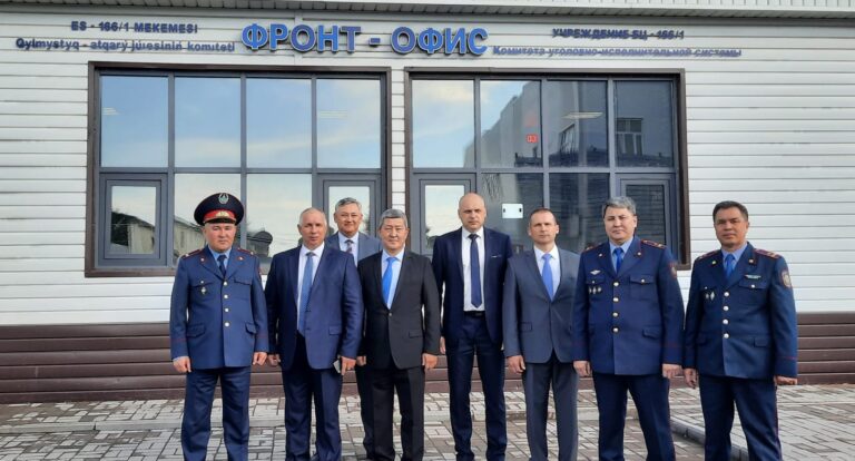 СИЗО г. Нур-Султан посетили представители пенитенциарной системы Республики Беларусь