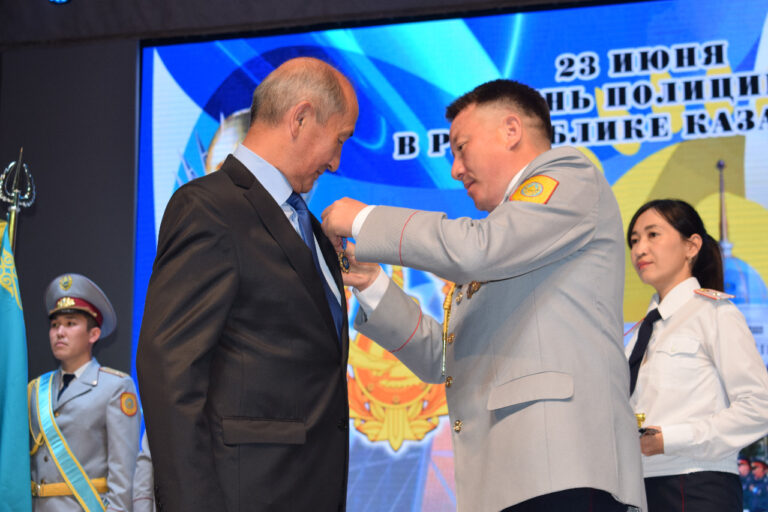 Департаментом УИС по СКО проведено торжественное мероприятие, посвященное 30-летию Казахстанской Полиции
