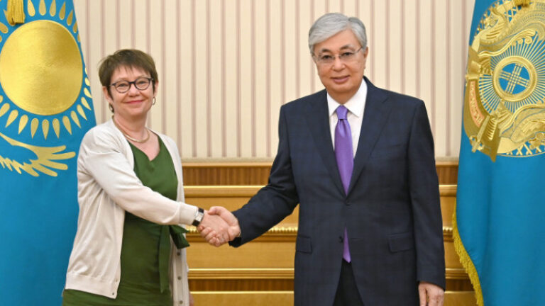 Қасым-Жомарт Тоқаев Еуропалық қайта құру және даму банкінің президентімен кездесті