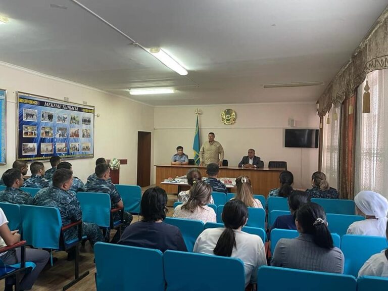 Пробация есебіндегі сотталғандарға ет таратылды