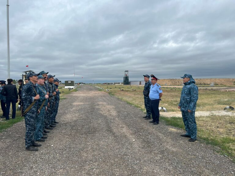 В Учреждении ЕЦ-166/1 проведены занятия по огневой подготовке