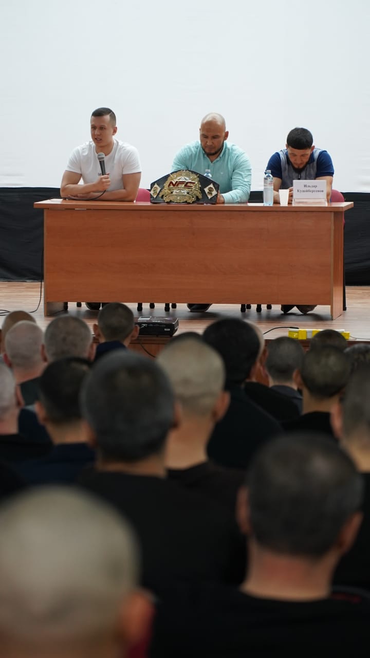Алматы облысында сотталғандар кәсіби спортшылармен кездесті