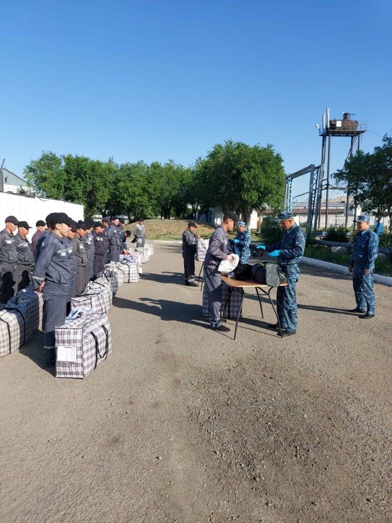В Учреждения ЕЦ-166/1 Департамента УИС по г. Нур-Султан проведен общий обыск помещений для содержания спецконтингента