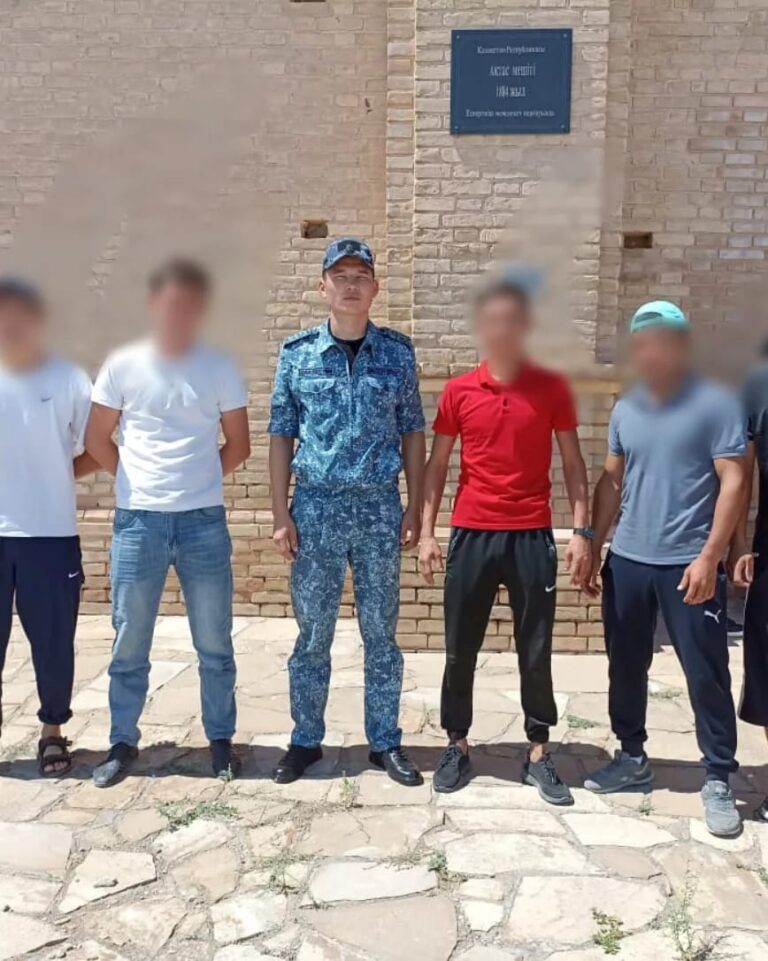 Пробация есебіндегі сотталғандар аудан жастарымен экскурсияға шықты