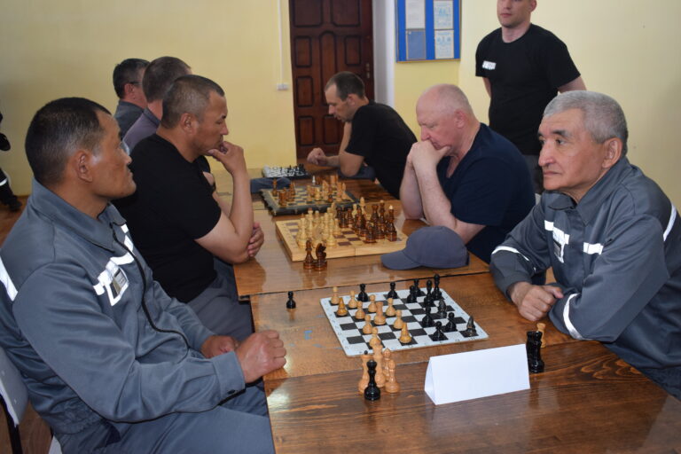 Турнир среди осужденных по настольным видам игр