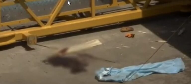 «Басынан аққан қан маңына жиналып қалған»: Алматы тұрғындары кранның қалай құлағанын айтып берді