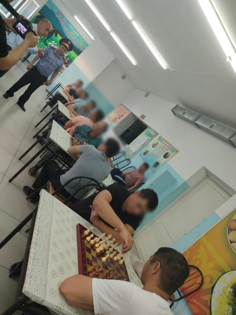 Қызылордада сотталғандар арасында шахматтан турнир өтті