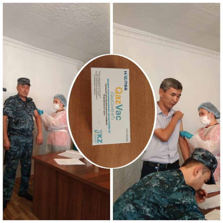 Жеке құрам вакцинацияның төртінші кезеңін қабылдады