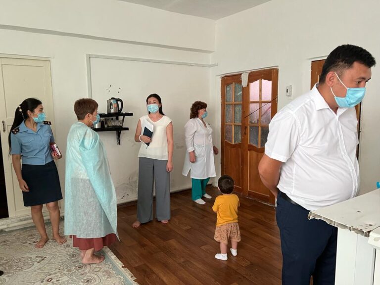 Денсаулық сақтау басқармасы әйелдер мекемесінің «Балалар үйіне» барып қайтты