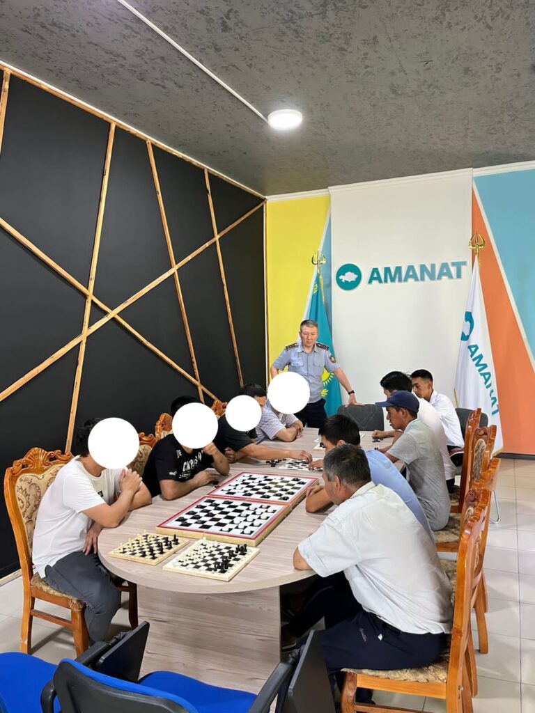 Сотталғандармен спорттық жарыс өтті