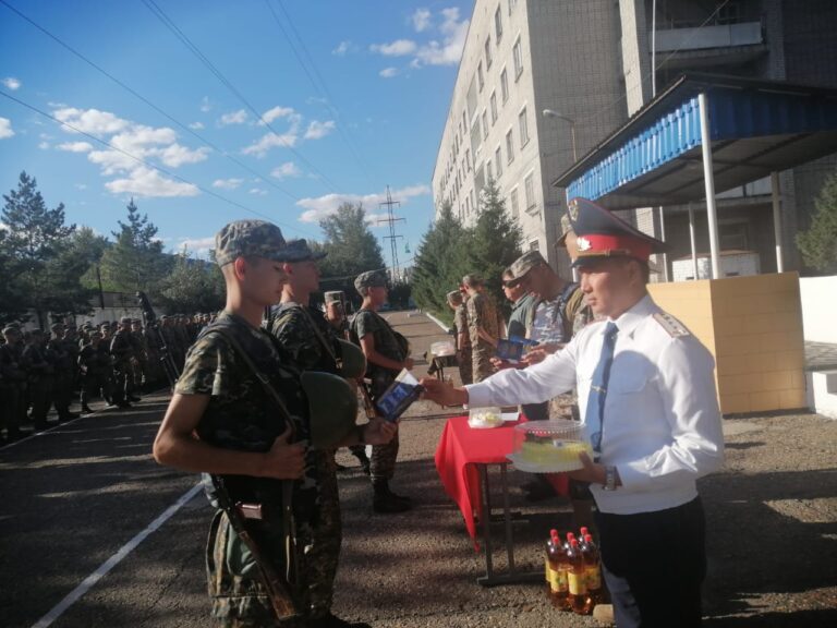 После двух месяцев обучения заступили на боевую службу