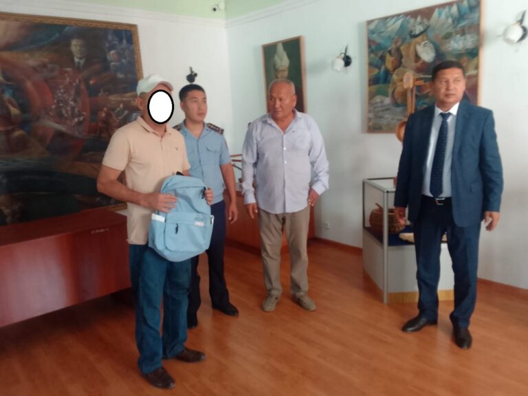 Қызылорда облысында пробация есебіндегі 10 сотталғанға қайырымдылық көмек көрсетілді