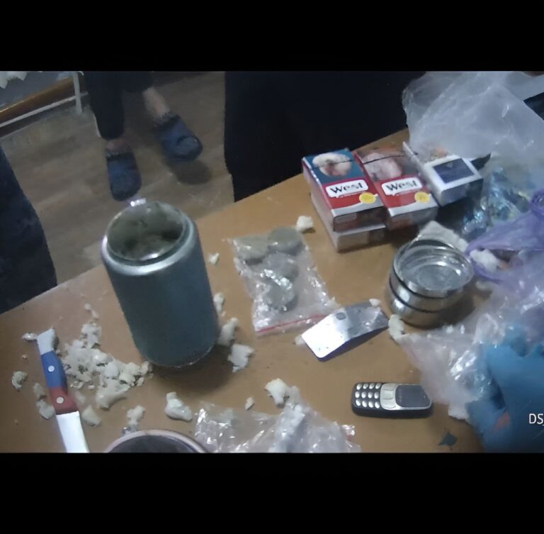 СҚО бас бостандығынан айыру мекемесінде бірқатар тыйым салынған заттарды алып өту әрекеті тоқтатылды