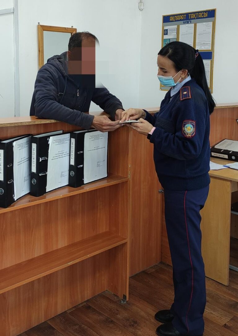 Астана колониясында сотталған Ауғанстан Республикасының азаматына жеке басын куәландыратын құжаттарды алуға көмектесті