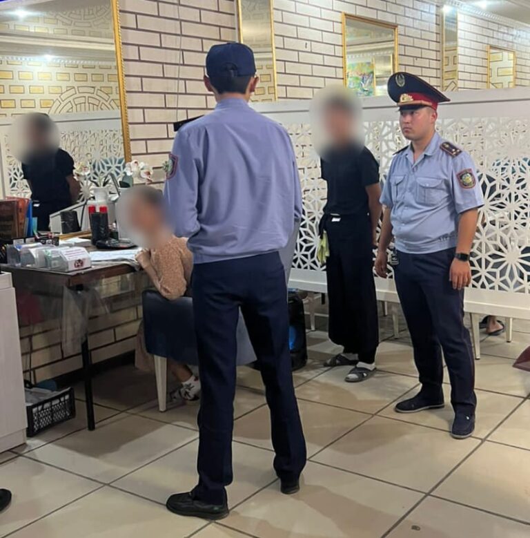 Түркістан облысында «Жасөспірім» жедел-профилактикалық іс-шарасы барысында 200-ден астам құқық бұзушылық анықталды