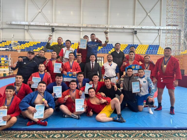 Ақтөбелік ҚАЖ қызметкерлері самбодан өткен республика чемпионатынан жеңіспен оралды