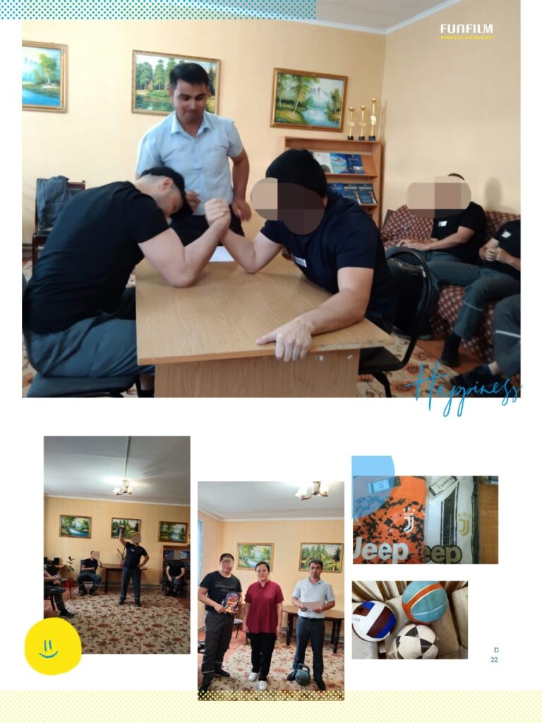 Оқшауланған аймақтағы сотталғандар спорттық іс-шараға қатыстырылды