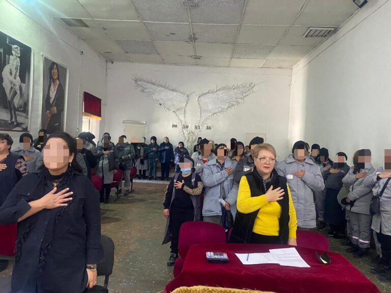 Осужденные женщины Алматинской области отметили День Республики