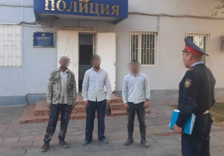 Шардара ауданында көші-қон заңнамасын бұзған шетелдіктер анықталуда