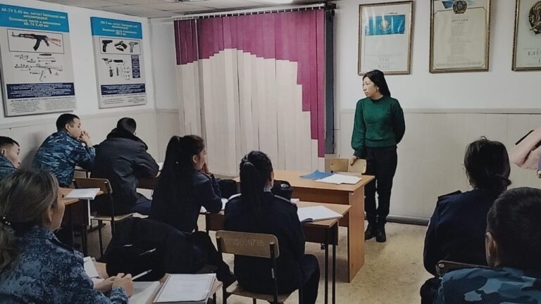 Встречу сотрудников с представителем Антикоррупционной службы провели в СИЗО г. Усть-Каменогорск