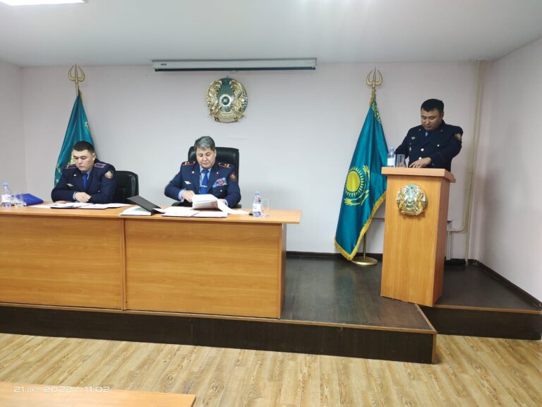 Елордалық ҚАЖ Департаментінде ағымдағы жылдың 9 ай бойынша жұмыс қортындысы қаралды