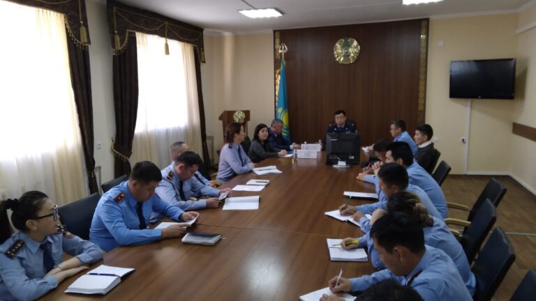 ҚАЖ департаментінде сыбайлас жемқорлықты болдырмау жайы айтылды