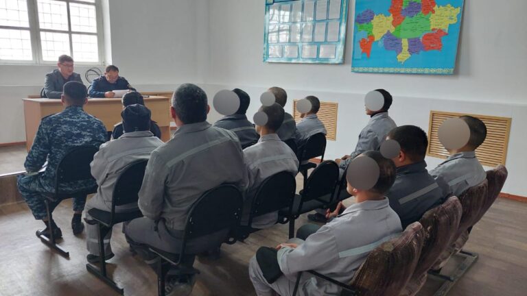 Встреча с осужденными