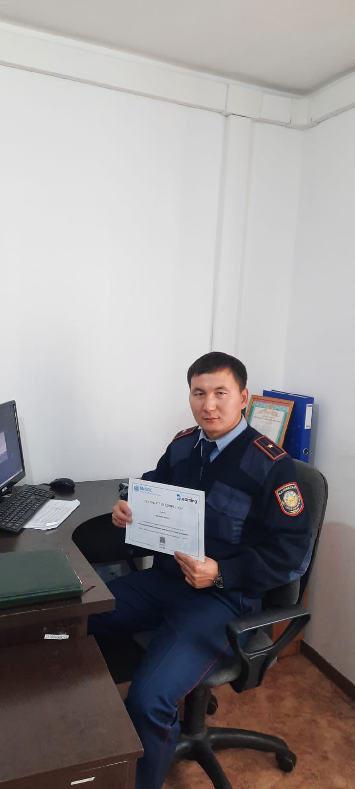 Астана қаласы бойынша ҚАЖ департаментінің қызметкерлері Мандель Нельсонның ережесін онлайн-курсынан өтті