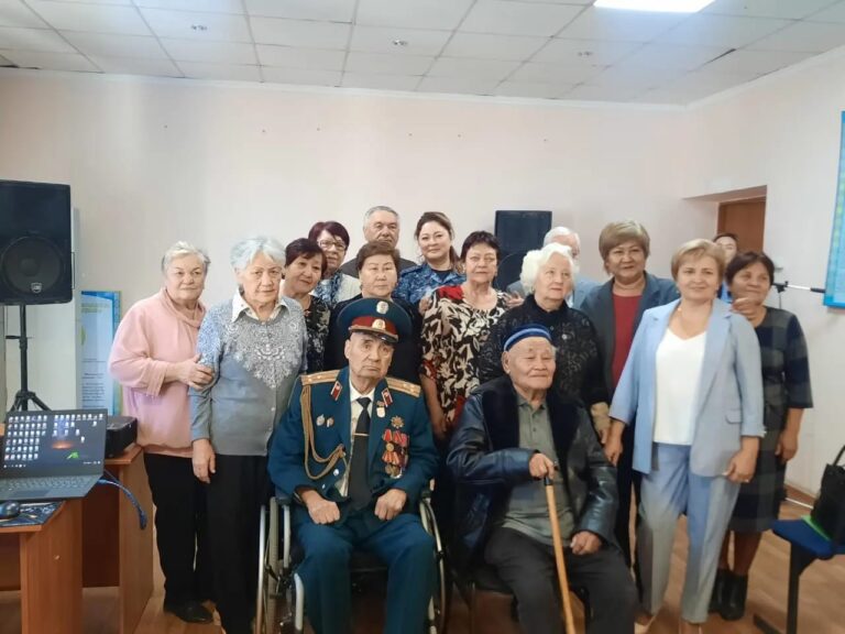 ҚАЖ қызметкерлері қарттар күнін атап өтті
