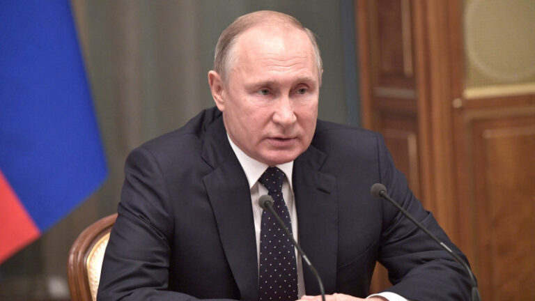 Путин Астанаға келді