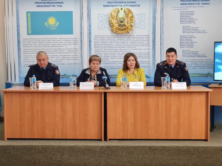 «Төтенше жағдай кезінде қызметкерлерді психологиялық сүйемелдеу» тақырыбында ҚАЖ қызметкерлері кездесу өткізді