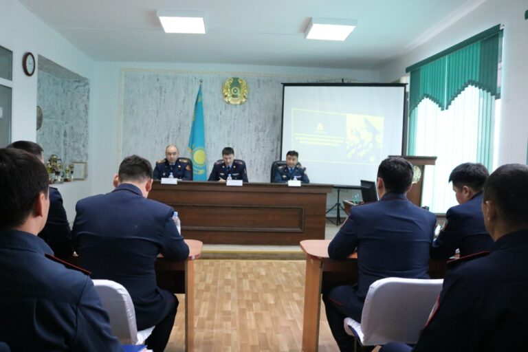 Ақтөбеде ҚАЖ қызметкерлерімен сыбайлас жемқорлықтың алдын алуға бағытталған кеңес отырысы өтті