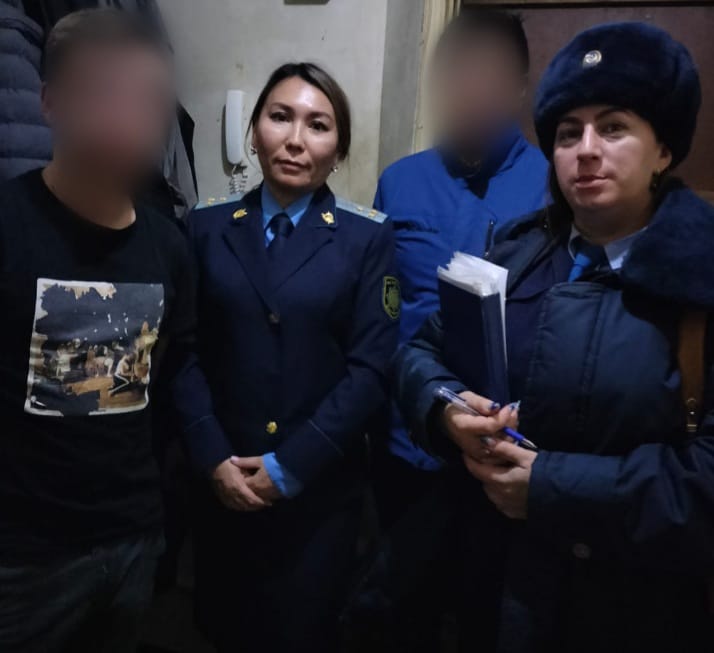 Была проведена совместная проверка по месту жительства осуждённых