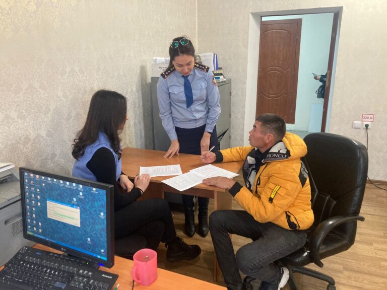 Пробация қызметінде сотталғандармен психологиялық жұмыс жүргізілуде