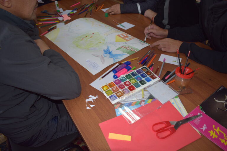 Сотталғандар арасындағы арт-терапия