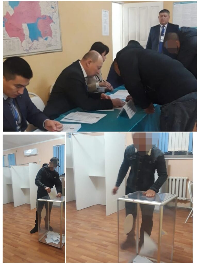 Қамаудағылар да дауыс берді