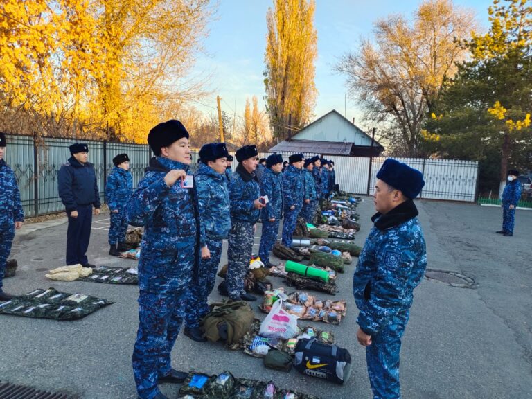 В следственном изоляторе города Талдыкорган прошли учения